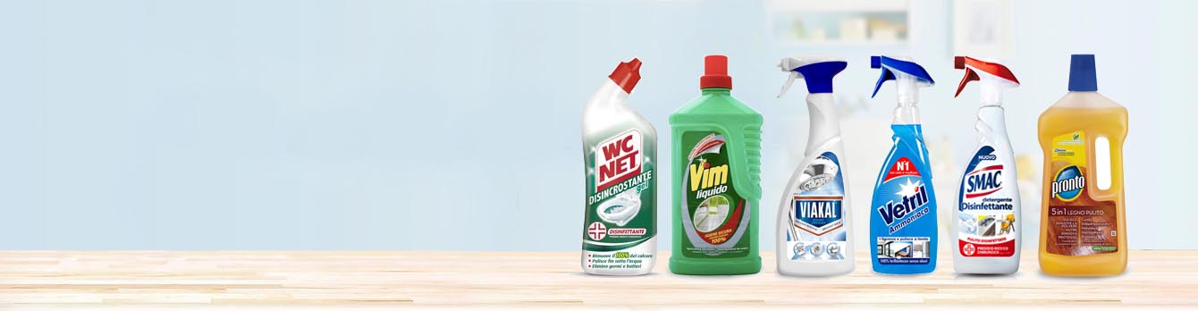 Wholesale sale of cleaning products
