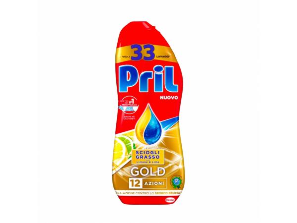 PRIL GOLD GEL LEMON 33 L.ML.600