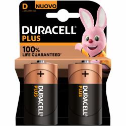 stack duracell plus 100 D 2 pc