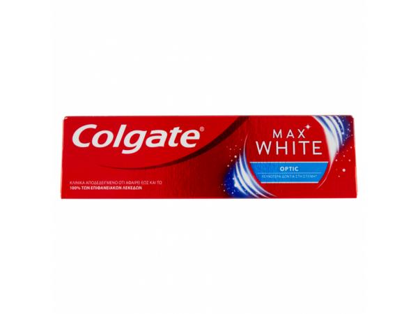 toothpaste colgate max white optic ml.75