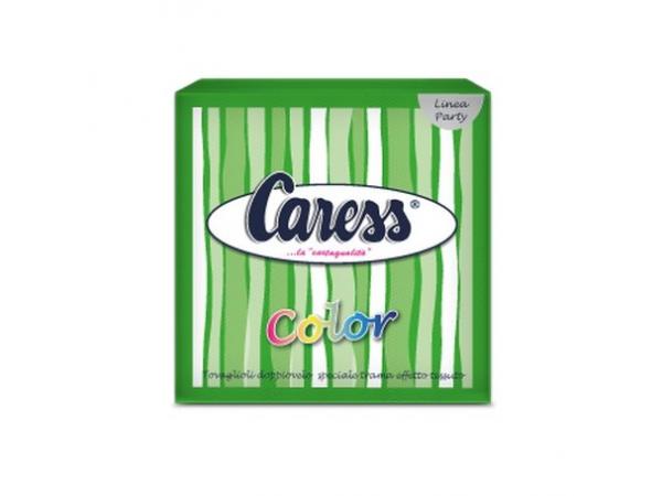 caress napkin green 33x33 pc 25