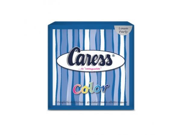 caress napkin blue 33x33 pc 25