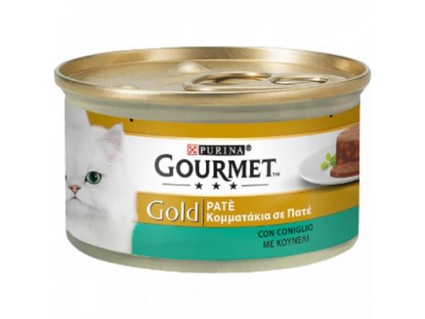 GOURMET GOLD PATE' CONIGL.G.85